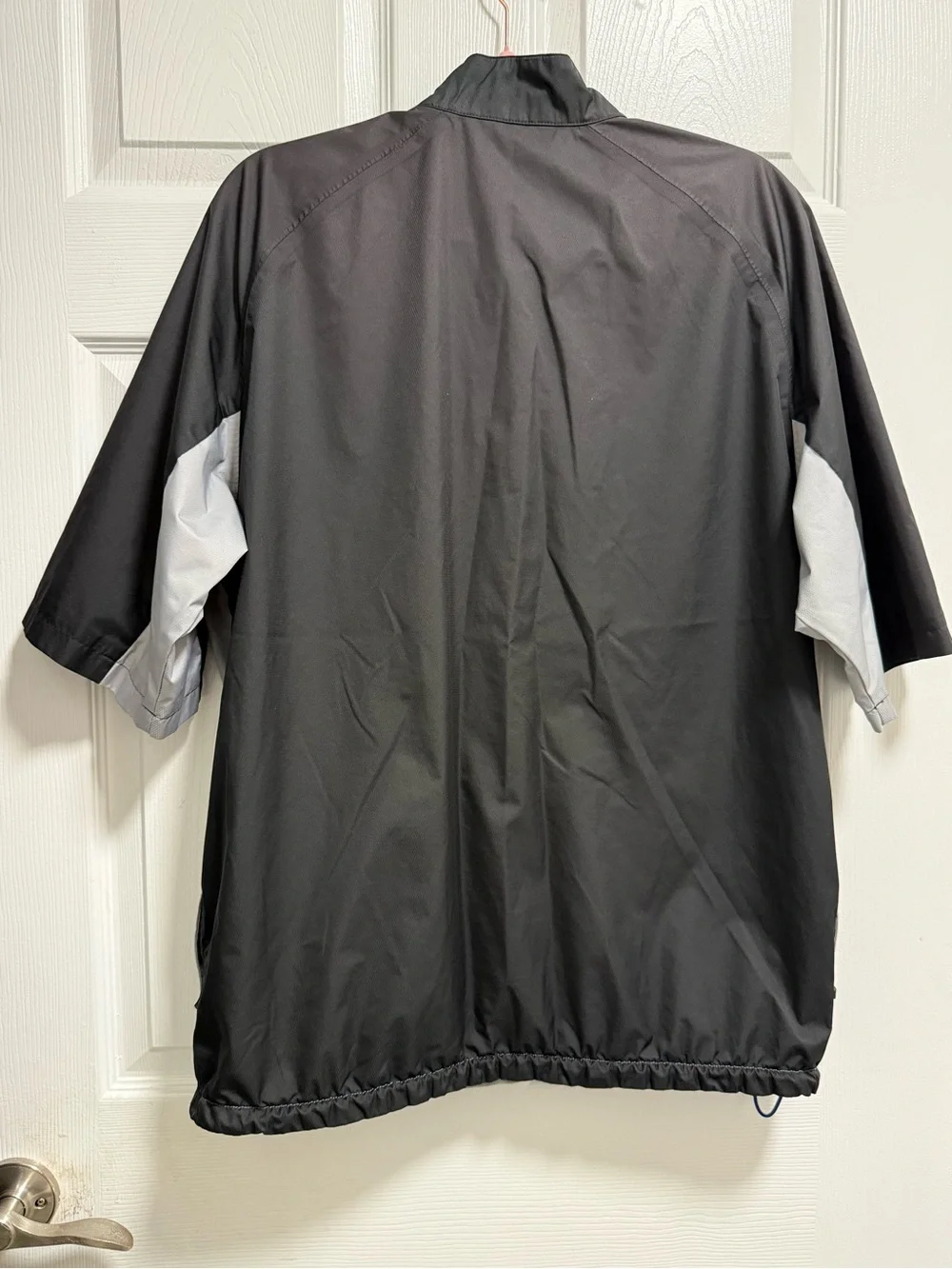adidas Men's Climastorm Provisional Short Sleeve Rain Jacket Windbreaker Large